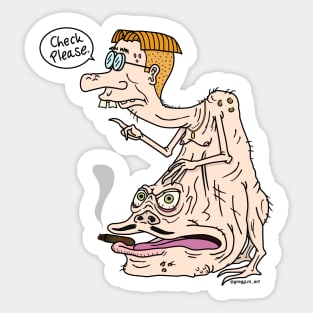 Nerd Glutton Sticker